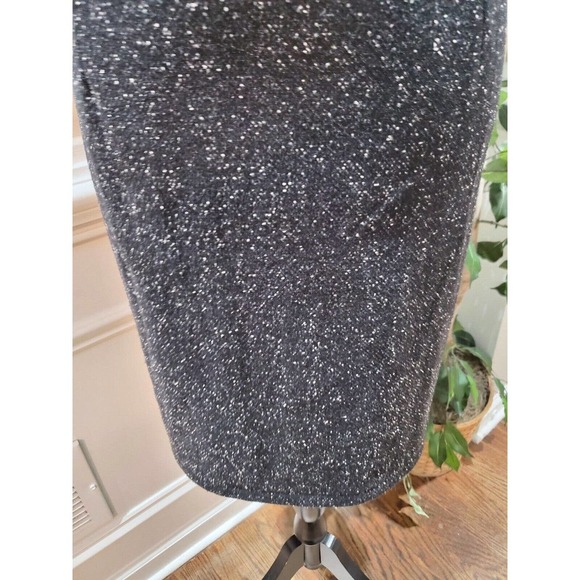 Womens Black Polyester Round Neck Sleeveless Casual Knee Length Dress Size Large - Picture 4 of 12